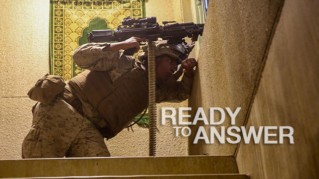 READY FOR THE CALL: 2ND CEB MARINES PARTICIPATE IN INFANTRY IMMERSION TRAINER READY FOR THE CALL: 2ND CEB MARINES PARTICIPATE IN INFANTRY IMMERSION TRAINER